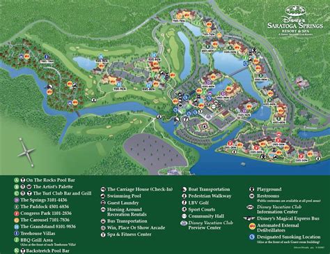 Training and certification options for MAP Map of Disney Saratoga Springs